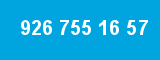 926 755 16 57